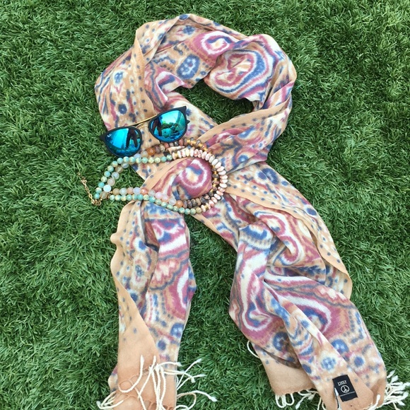 Lucky Ikat Scarf - Picture 1 of 2